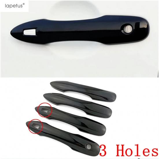 Car Outer Door Handle Protector Cover Trim ABS Chrome Black Carbon Accessories For Toyota Camry Corolla Avalon Prius  - 2025