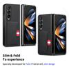 Card Holder Leather Case for Samsung Galaxy Z Fold7 Fold6 5G Fold5 Fold 7 6 5 Fold4 Fold3 Fold 4 3 Slim Thin Cell Phone Bag