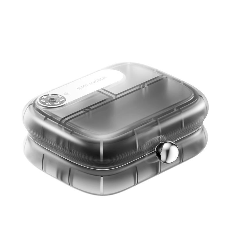 Compact Travel Pill Box – Portable Organizer for Vitamins, Supplements, and Weight Loss Pills