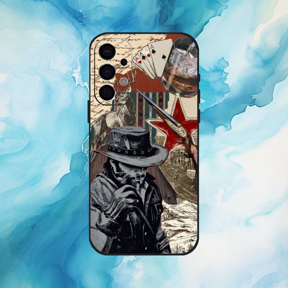 

Red Dead R-Redemption 2 Phone Case For Samsung S25,S24,S21,S22,S23,S30,Ultra,S20,Plus,Fe,Lite,Note,10,9,5G Black Cover Samsung S105G
