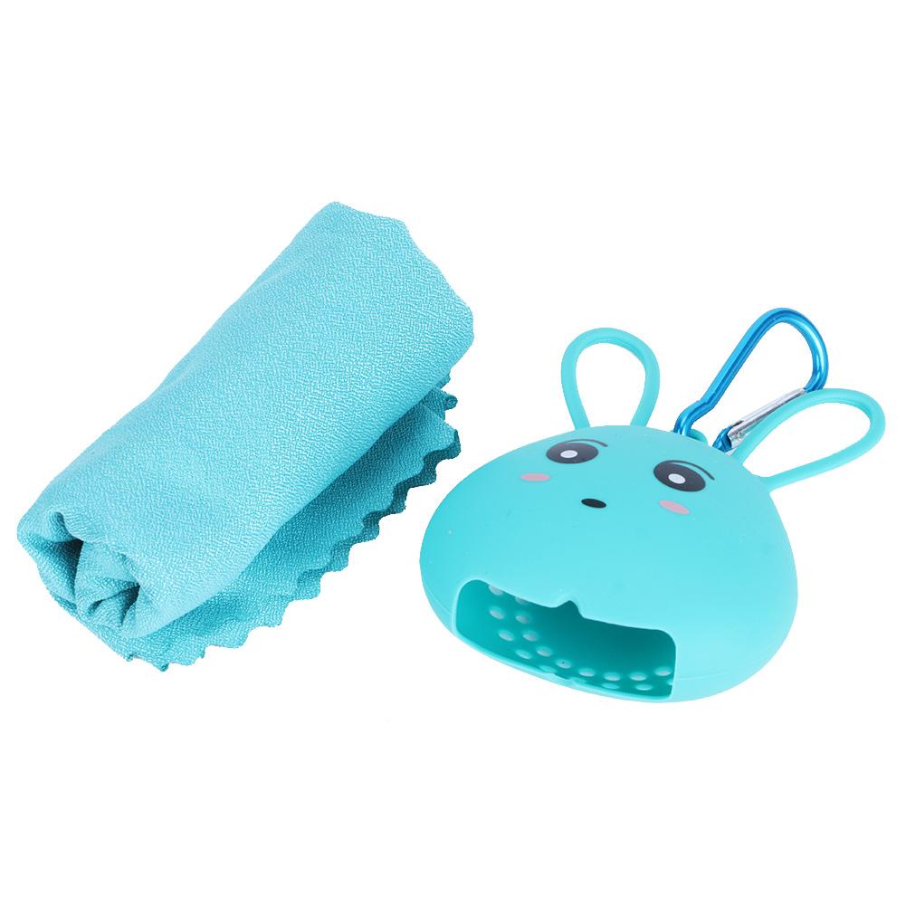 30x80cm Cute Cartoon Microfiber Portable Quick Drying Travel Camping Sports Towel for Outdoor