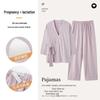 Spring & Autumn Nursing Pajamas for Postpartum Women with Breast Pads