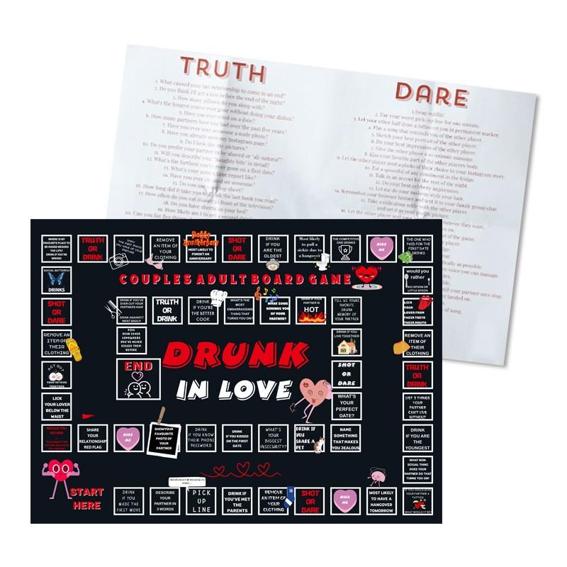 Jeu de société créatif à boire pour les soirées entre adultes