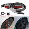 1.5m Universal Fender Flares Car Wheel Arches Wing Expander Arch Eyebrow Anti-collision Strips Mudguard Lip Protector Cover