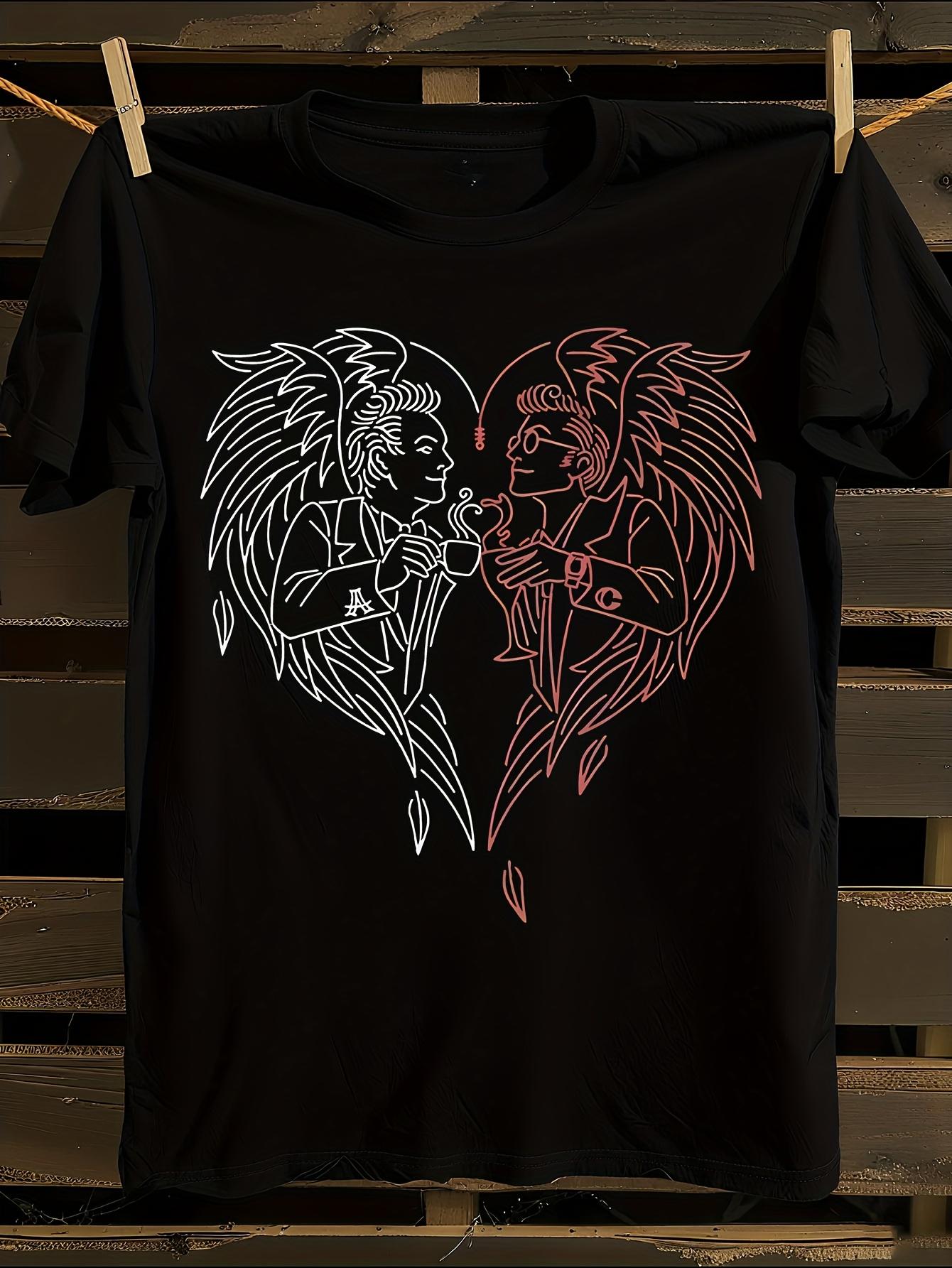 Good Omens TV Series Inspired T-shirt XXL