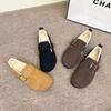 Fashion 2024 Women Minimalist Slip on Designer Baotou Lightweight Sandals Winter Fashion Warm Plush Cozy Home Slippers Shoes for Women