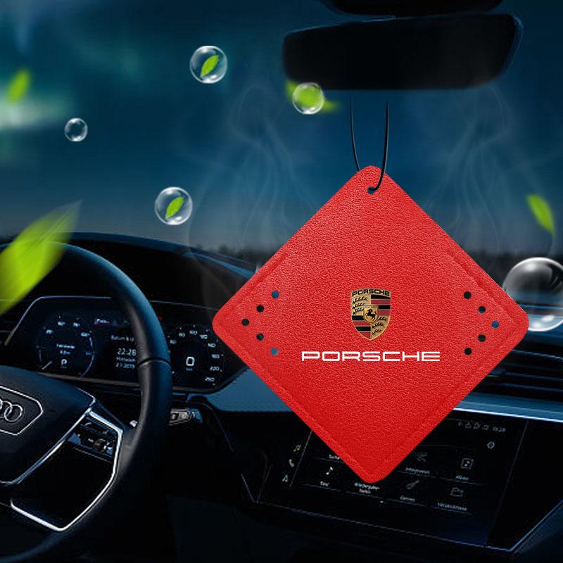 1Pcs Car Interior Pendant Aromatherapy Room Deodorant Sachet Car Accessories For Porsche Boxster Cayenne Panamera Macan Cayman 911 918 996 917 991