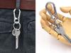 Stainless Steel Utility Key Chain Tool Mobile Key Type Round Ring Eggplant Hook Types of Key [XP Design] Multi-tool Multi-functional (6 Tools)
