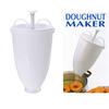 Portable Plastic Donut Maker Dispenser Doughnut Mold DIY Kitchen Baking Tool