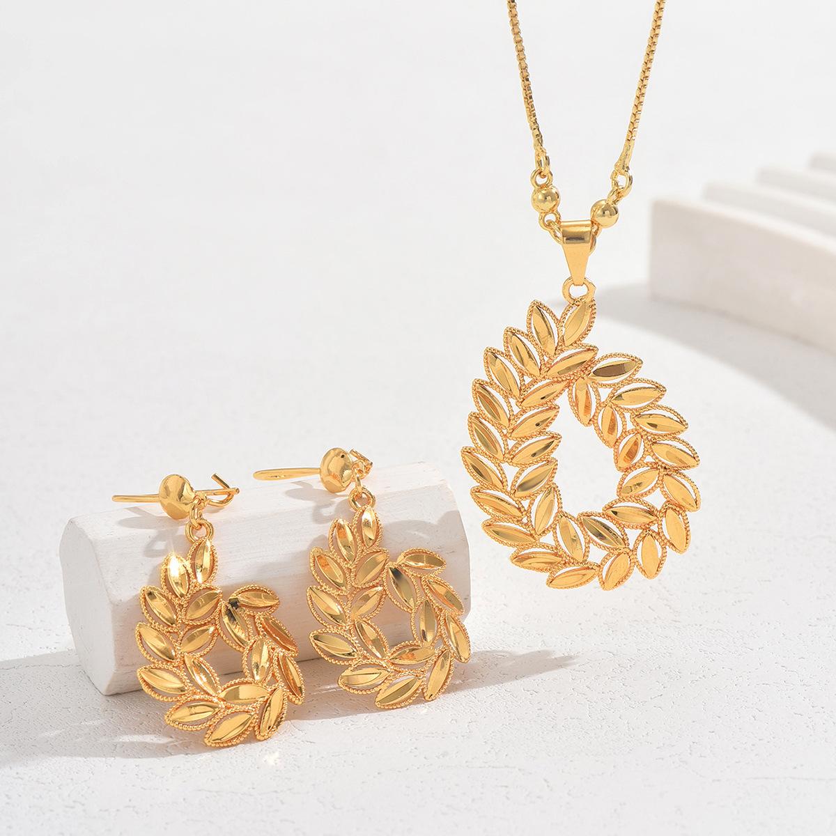 

BLINGBAY женский комплект ювелирных изделий, милые винтажные модные свадебные аксессуары, серьги, подвеска в виде подсолнуха, комплект ожерелья для девочек, современные ювелирные изделия, подарок