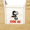 [Rootote] Snoopy Mini Tote Bag IP Baby Lou Peanuts 0D 8423 (02 Flying Ace)