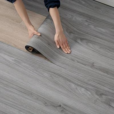 Decorative Moisture-proof Anti Fouling Self-adhesive Wallpaper Wood Grain Background Wall Bedroom Kitchen Floor Sticker