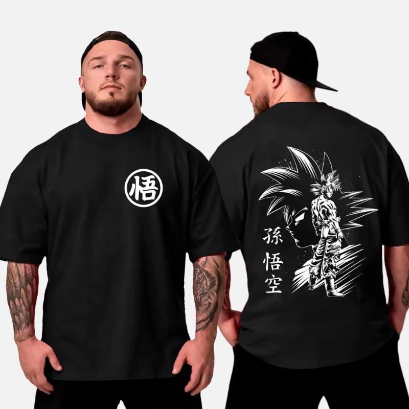 2026 Summer Dragon Ball Compilations Retro Highquality Cotton Mens Tshirts Son Goku Unisex Childrens Casual Short Sleeves
