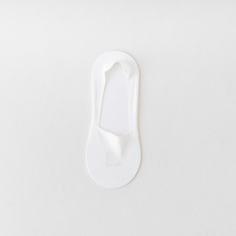 Women's Large-sized Boat Socks, Summer Anti-slip and Non-dropping, and Ice Silk Thin Socks, Shallow-mouthed Invisible Large-sized Short Socks