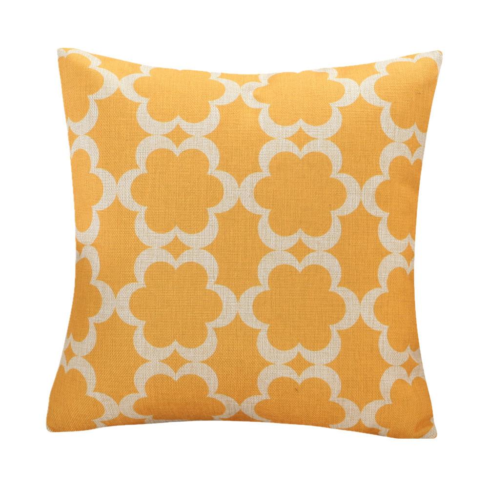 

45x45см Винтажный Геометрический Чехол для Подушки Хлопок Лен Дом Гостиная Спальня Декоративная Наволочка 45x45cm