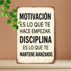 Motivational Metal Sign Vintage Kitchen Wall Decor