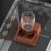 Multifunctional Transparent Reptiles Water Bowl Automatic Refill Function Reptiles Multi Level Design