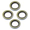 Reliable and Long Lasting Four Piece Double Lip Seal Kit Tailored For Maximum Efficiency On Your Trailer's Needs