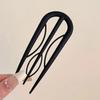Women Universal Fashion U-shaped Hair Stick Fork Simple Geometric Hair Pin Festival Party Gift Headwear Hair Accessories
