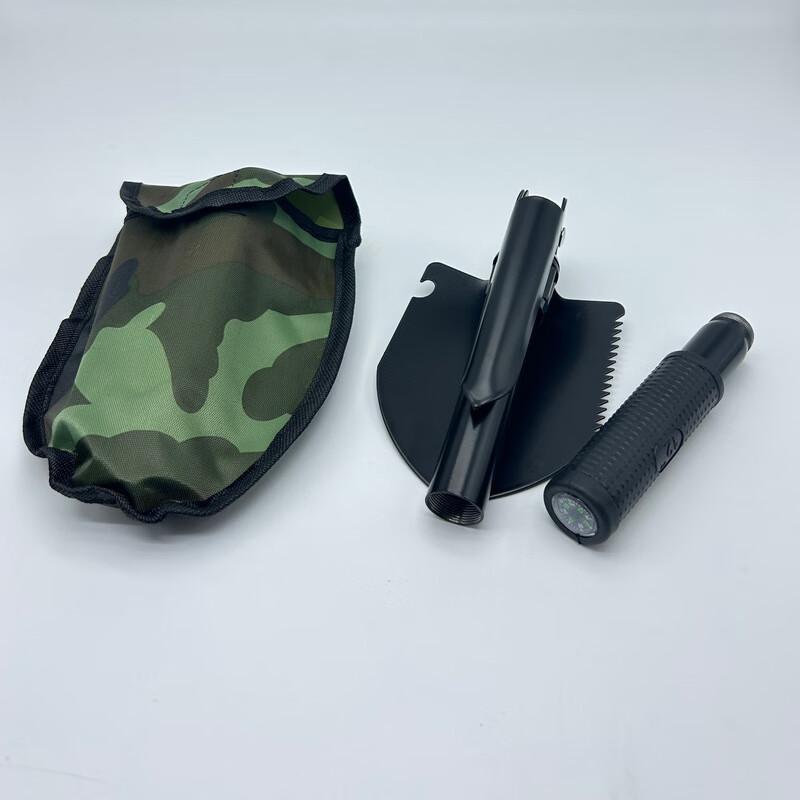 NuFeng Portable Folding Shovel with Compass