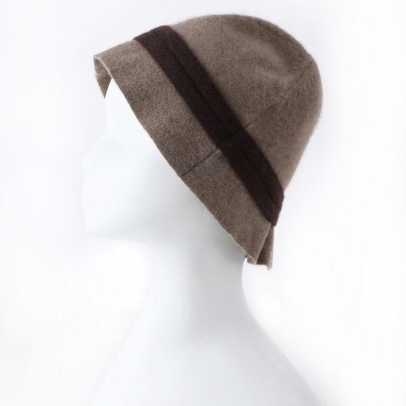 

Чистый кашемир Осень и Зима Новый Стиль Женская Французская Романтика Грибное Сочетание Цветов Модная Шапка-носок Вязаная one size