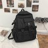 Schoolbag Korean version Japanese ins girl Harajuku harbor style retro casual versatile large-capacity schoolbag junior high school backpack