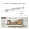 Desktop Pegboard Organizer – Standable/Adhesive No-Drill Storage Dividers for Desk Accessories