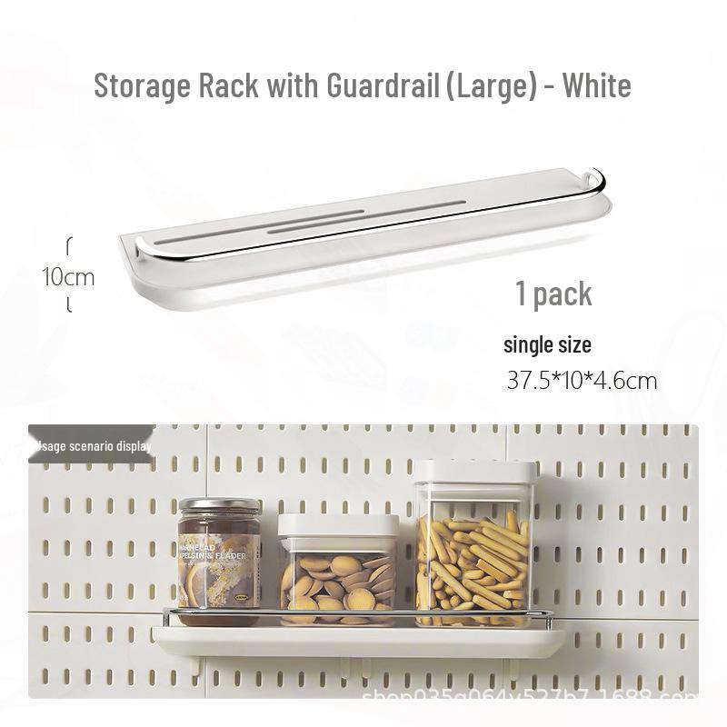 Desktop Pegboard Organizer – Standable/Adhesive No-Drill Storage Dividers for Desk Accessories