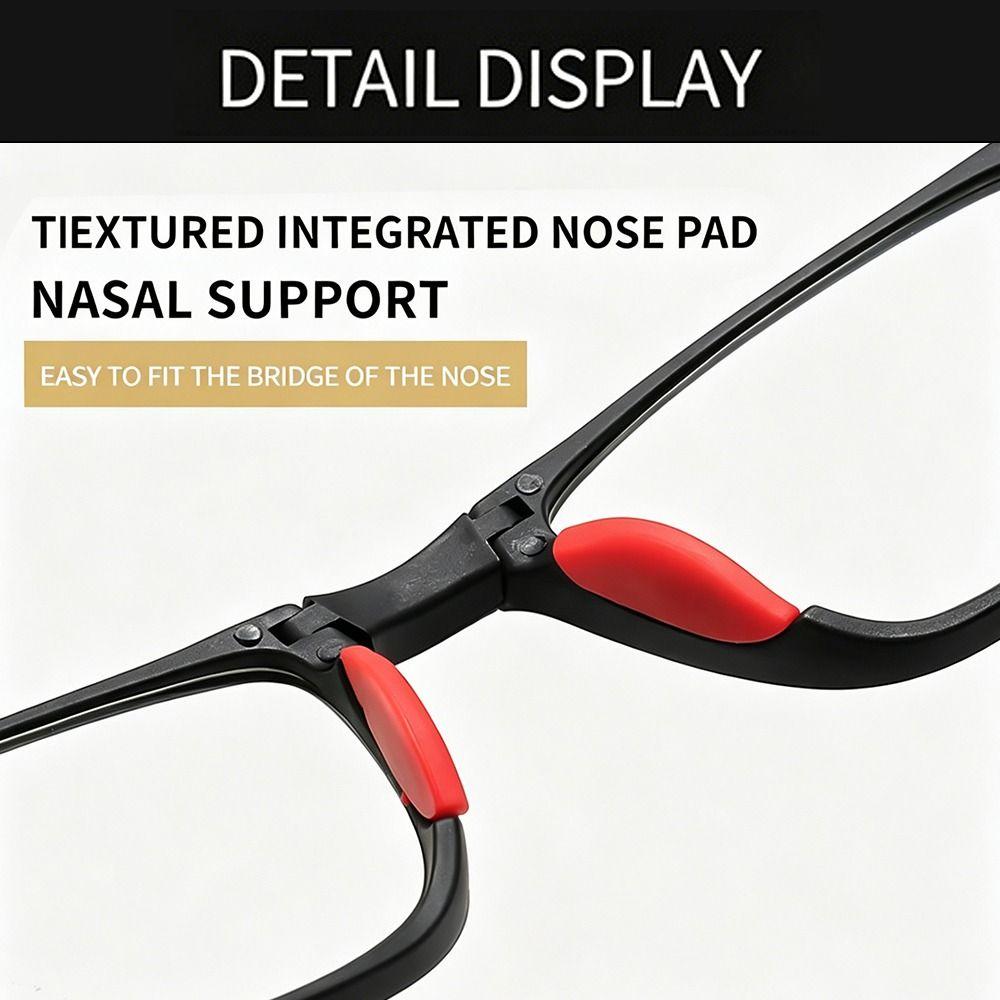 with Case Reader Glasses Portable Hyperopia Glasses Fashion Square Eyeglasses  Men Women