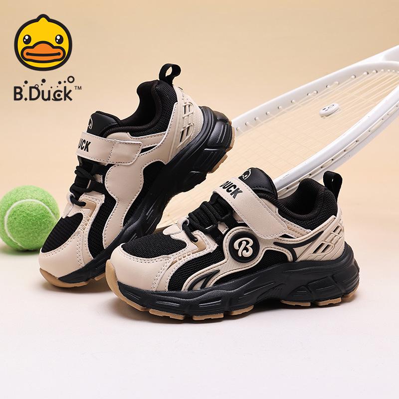 Little Yellow Duck Autumn Kids' Breathable Mesh Sneakers - Trendy Soft Sole Lightweight Sports Shoes for Boys and Girls