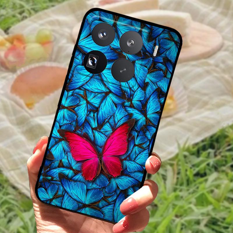 Hülle Für Xiaomi 15 Pro Silikon TPU Handy Stoßfest Weicher Bumper Schutzhülle Für Xiaomi Mi 15 Pro Coque 2410DPN6CC Schutzhüllen