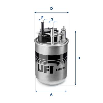 Ufi 24.080.01 Ufi Fuel Filter