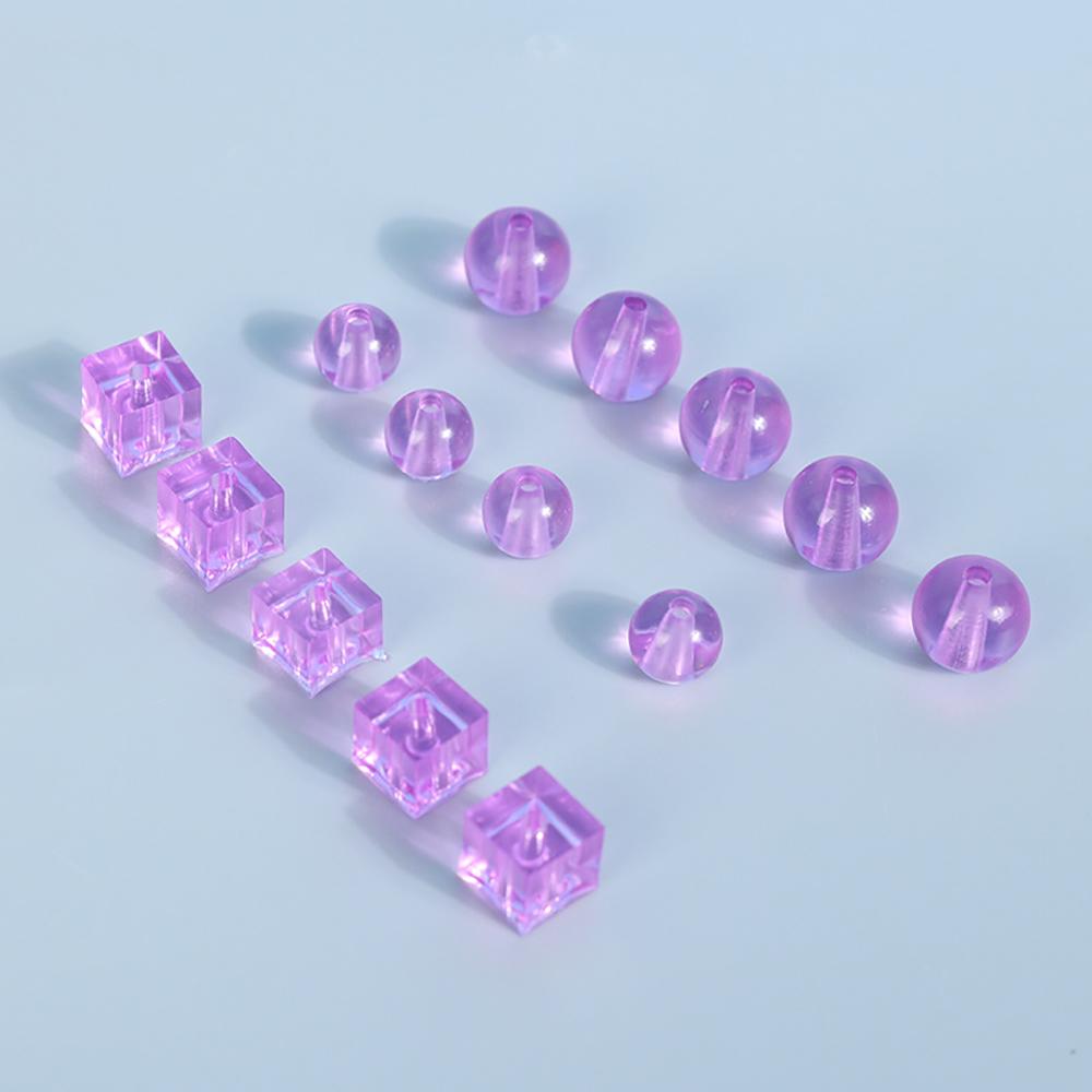 Silicone World Earrings Pendants Silicone Molds Epoxy Resin Mold Cube Ball Beads Mould DIY Jewelry Making Necklace Bracelet Tool