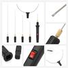Electric Foam 24W Handheld Electric Foam Cutter Kit with 5 Straight Tips and 1 Arch Thermostatic Portable Foam Cutting Hot Wire Styrofoam Cutting