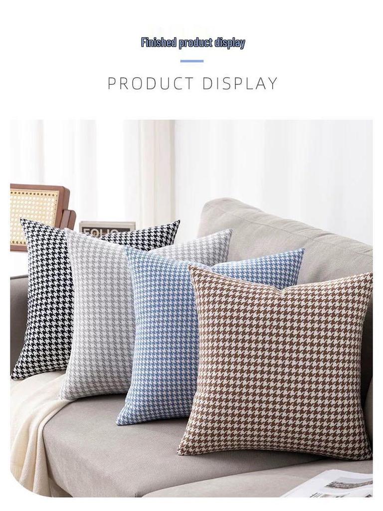 Pepita Multi-Color Garngefärbtes Jacquardgewebe für Sofas, Kissen, Kleidung, Taschen und Polster