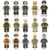 Military Building Block Children'S Toy Doll Collection Series Building Block Assembly