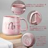This marble ceramic mug set makes a great wedding gift for wedding anniversary Day fashion housewarming new student birthday and Features lids for