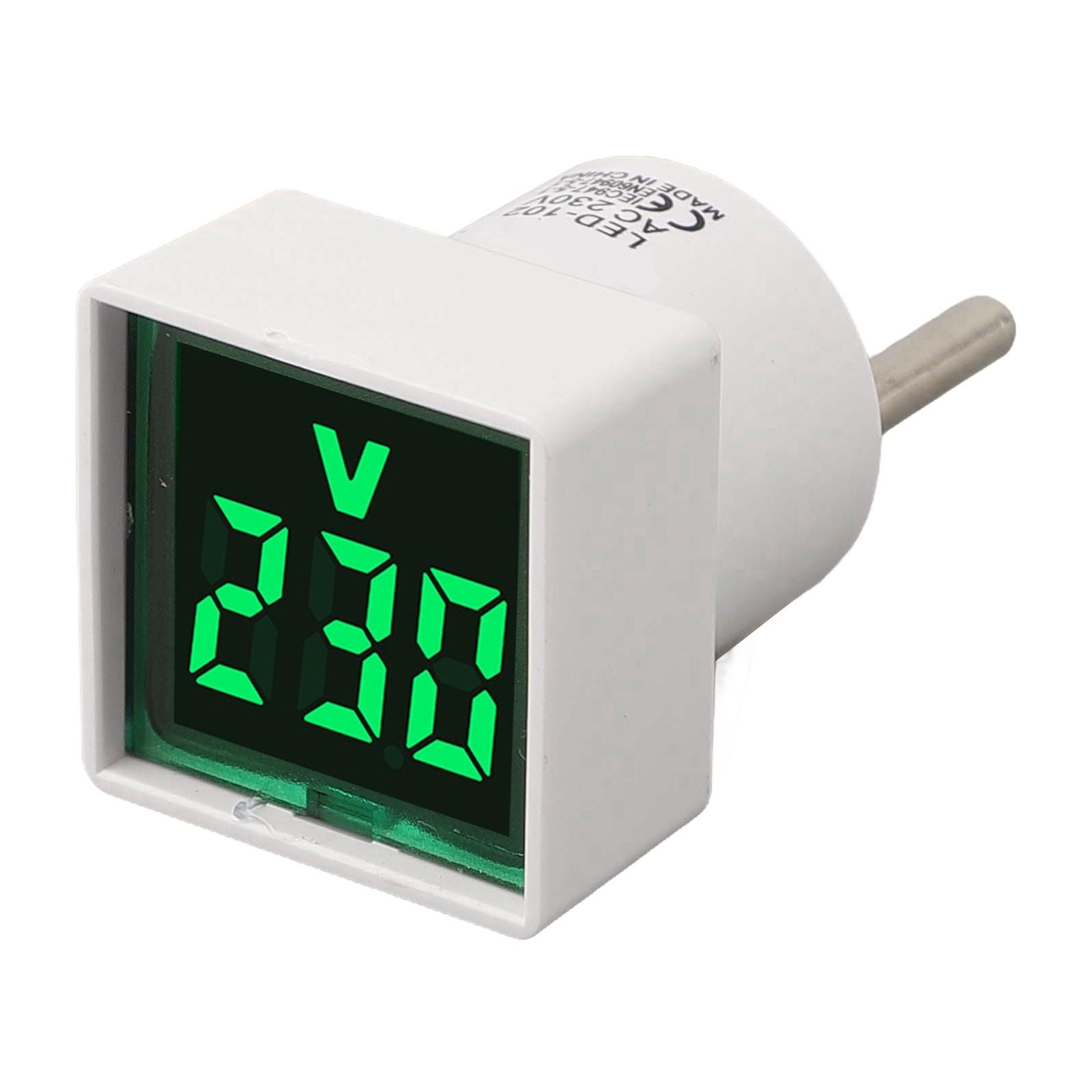 

50-500VAC Measurement AC Voltage Indicator Digital AC Voltmeter