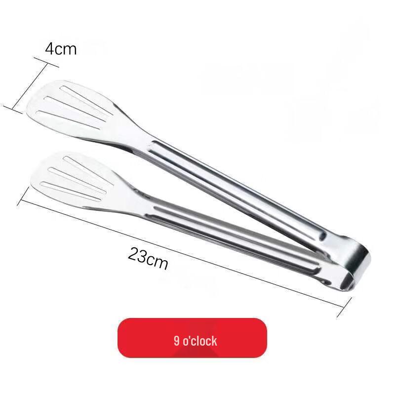 ZISIZ 304 Stainless Steel Food Tongs