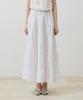 Alikim Lovey Long Skirt / White