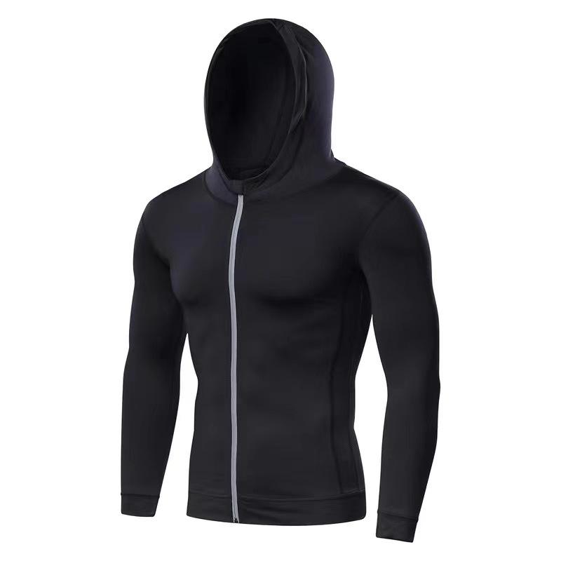 Men's Sci-Fi High Elasticity Quick-Dry Sports Set - Breathable, Tight Fit for Running & Basketball
