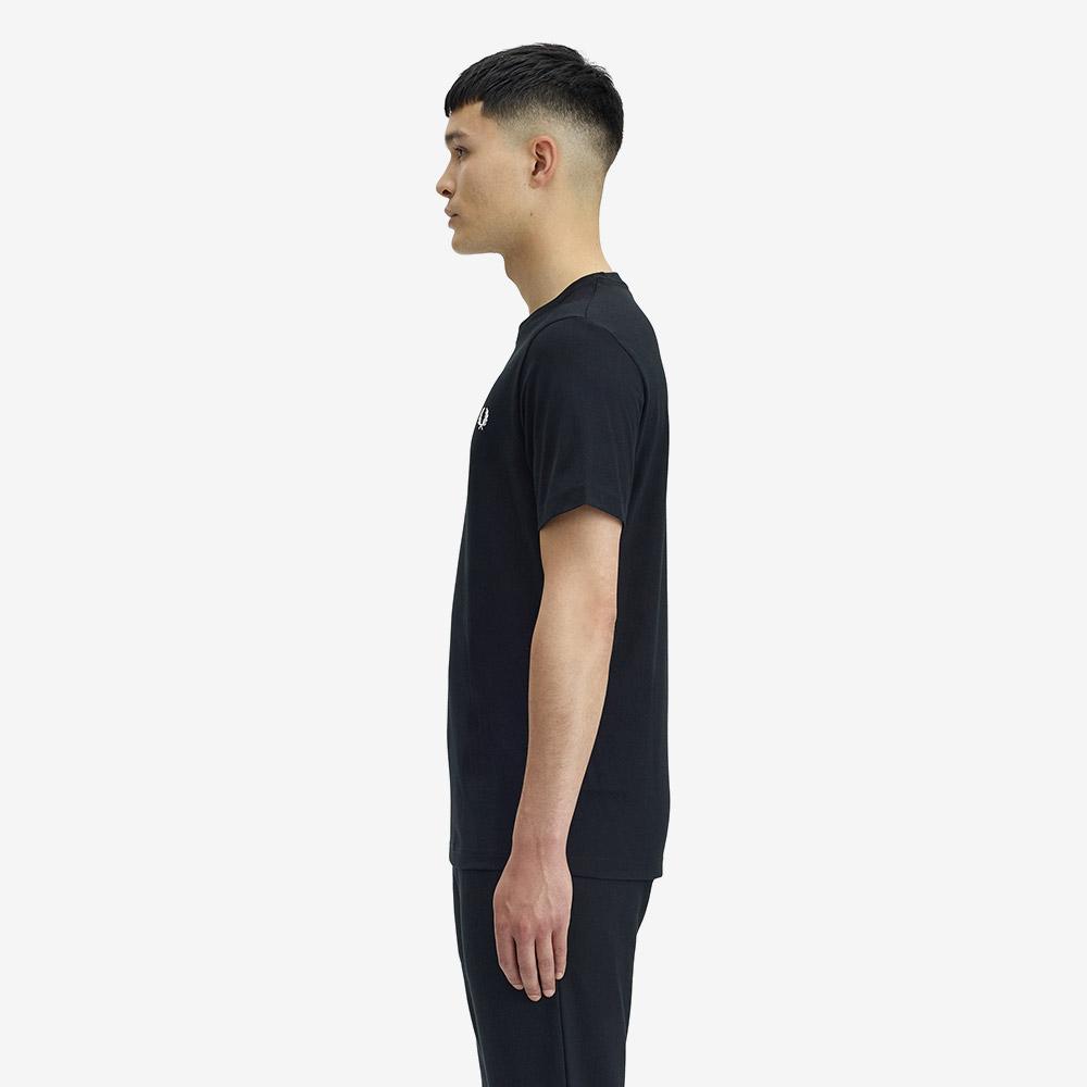 Fred Perry [Sport] Crewneck T-Shirt - Black Afpm2G91600-102