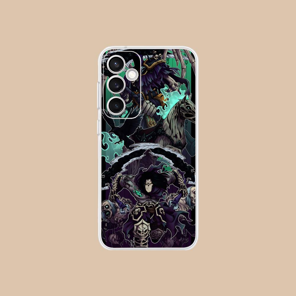 Game Darksiders Mobile Phone Case for Samsung Galaxy S25 S24 S23 S22 S21Plus FE Ultra Clear Colorful Cover Luxury Cellphones