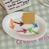 6Pcs Creative Arrow Balloon Whiteboard Message Holder Fridge Magnet Refrigerator Magnet Sticker for Home Kitchen Decorations