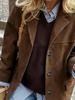 Retro Suede Women's Jacket - Cross-Border European & American Style