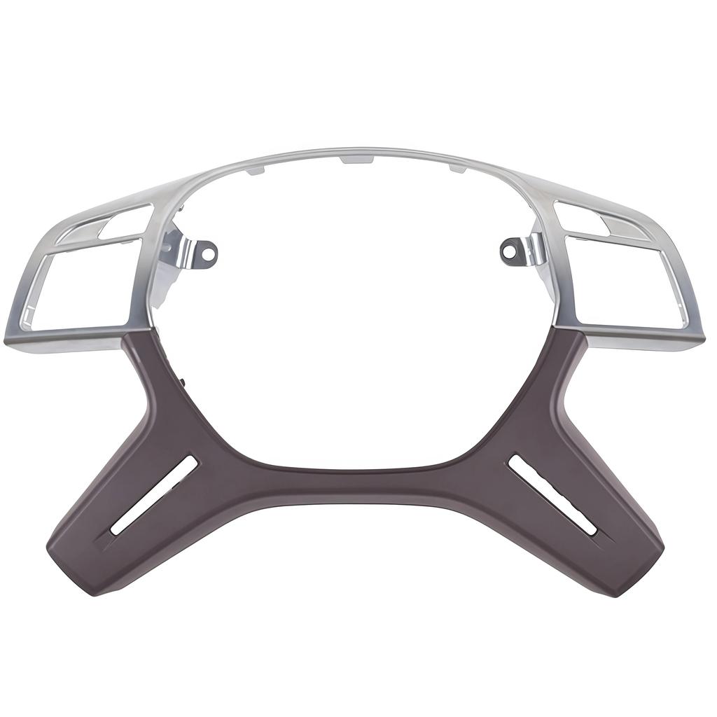 For Mercedes Benz C E M ML GL GLS G Class W204 W212 W166 W463 X166 2012- Car Steering Wheel Center Bezel Cover Trim