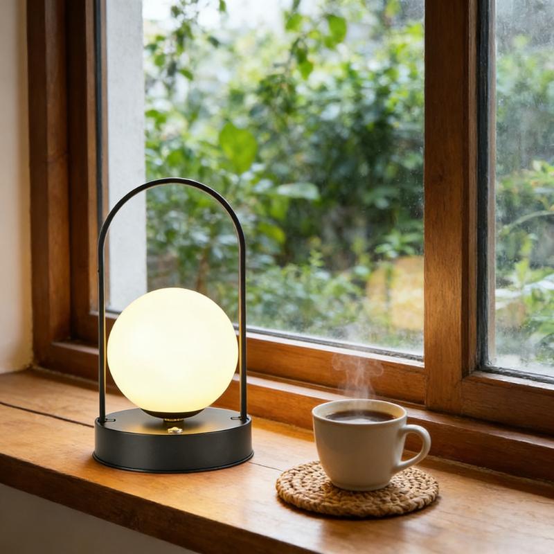 Portable Table Lamp Night Light Outdoor Camping Light Stall Light Nordic Modern Bedroom Bedside Lamp