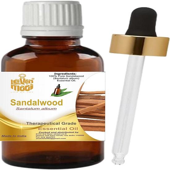 

Levenmooi Sandalwood (Santalum album) Pure & Natural Therapeutic Grade Essential Oil Glass 5 ml