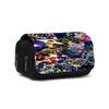 Murder Drones Double Layered Pencil Case Large Capacity Stationery Organizer Bag for Boy Girls and Students Pen Bag Best Gift