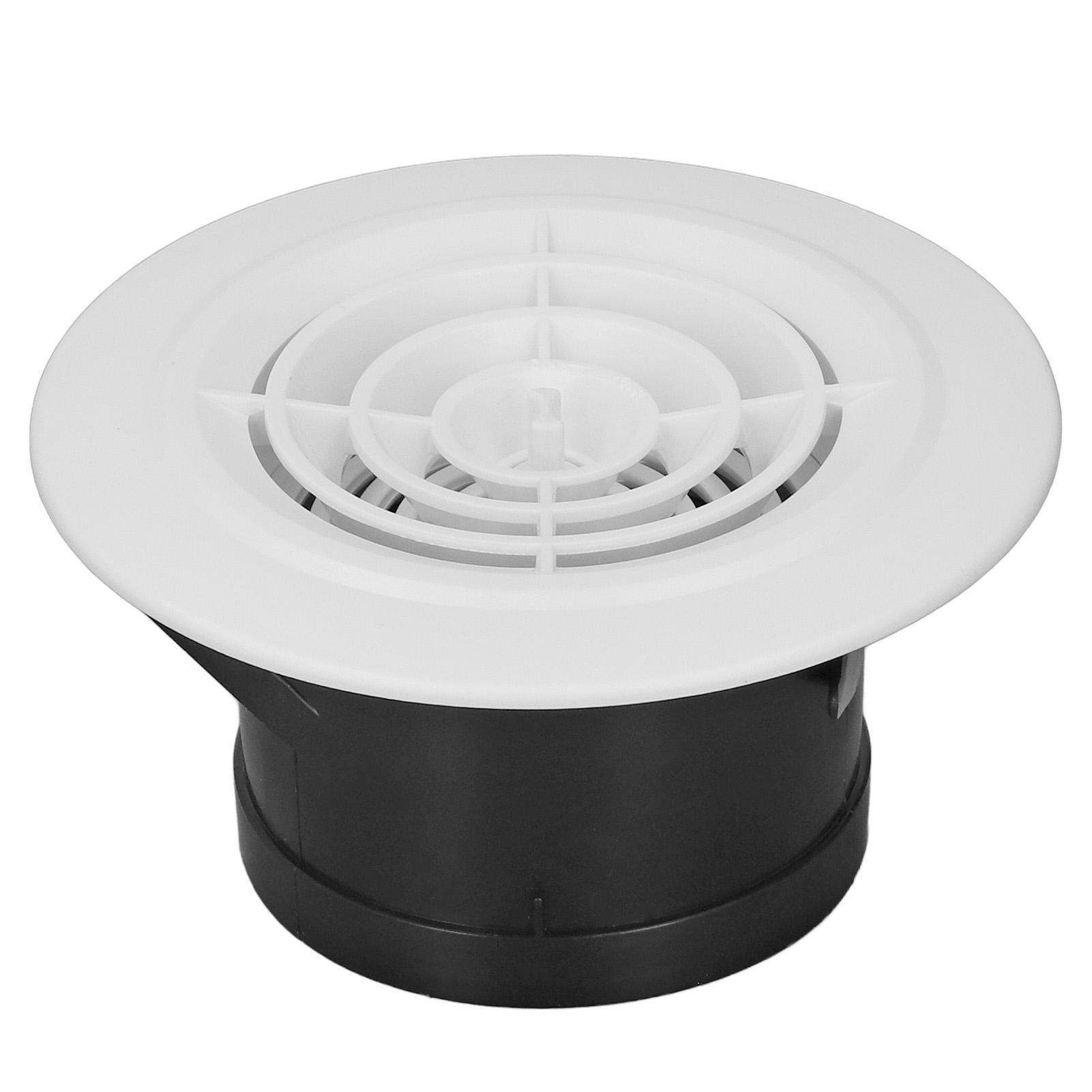 

Rotatable Round Vent Cover lacement Exhaust Cover for Bathroom Kitchen